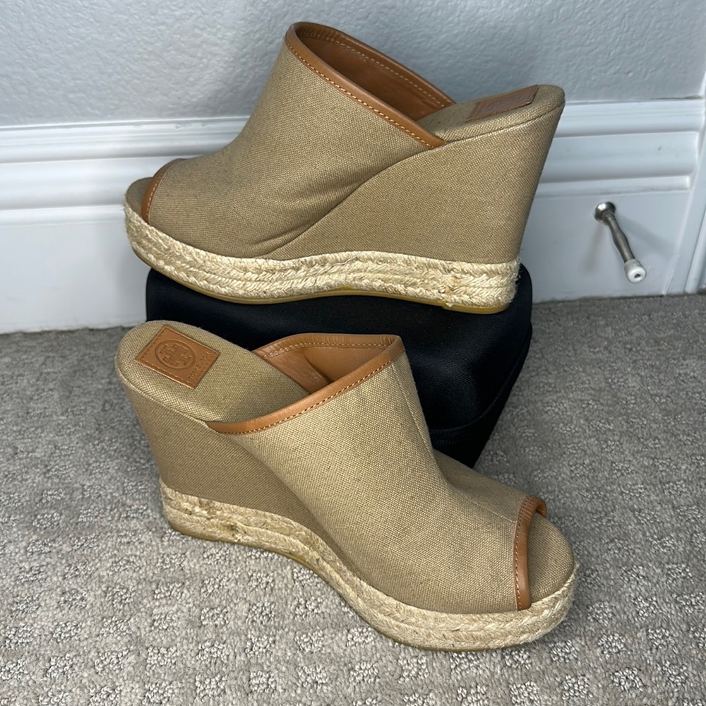 Tory Burch Platform Wedges